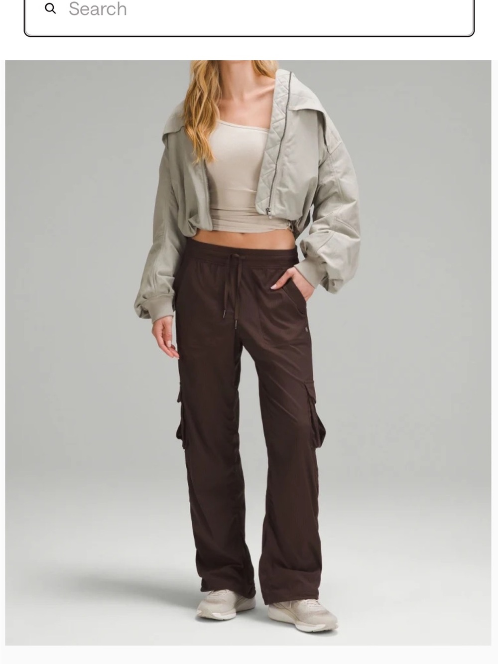 Lulu lemon Brown Cargo Pants